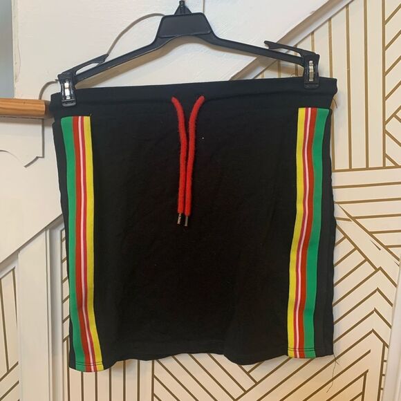 Zara Cotton Tie Waist Mini Skirt - Picture 3 of 4